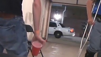 An Interracial Orgy Breaks Out At A Party
