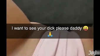 Sexting With My Friend'S Father On Snapchat To Orgasm - Joyliii
