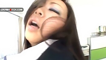 Japanese Secretary Gets Her Big Round Butt Dominated In A Hot Facesitting Session