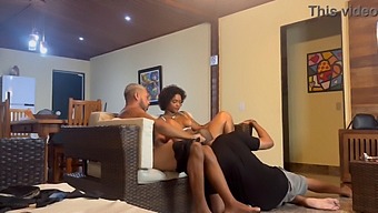 The Inexperienced One Believed We Had Another Person Concealed Alongside Us, A Hot And Tattooed Brazilian Couple Indulging In Fetish Play